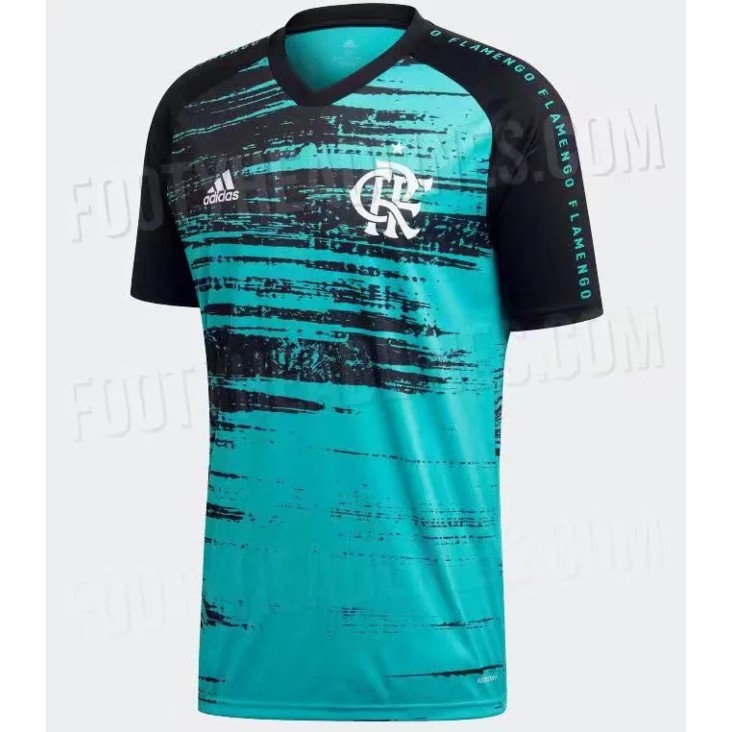 camisa treino flamengo branca