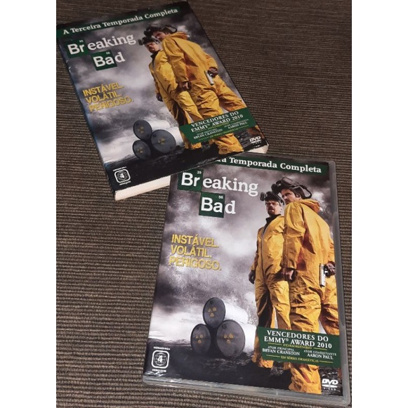 DVD Breaking bad 3 temporada originais 318