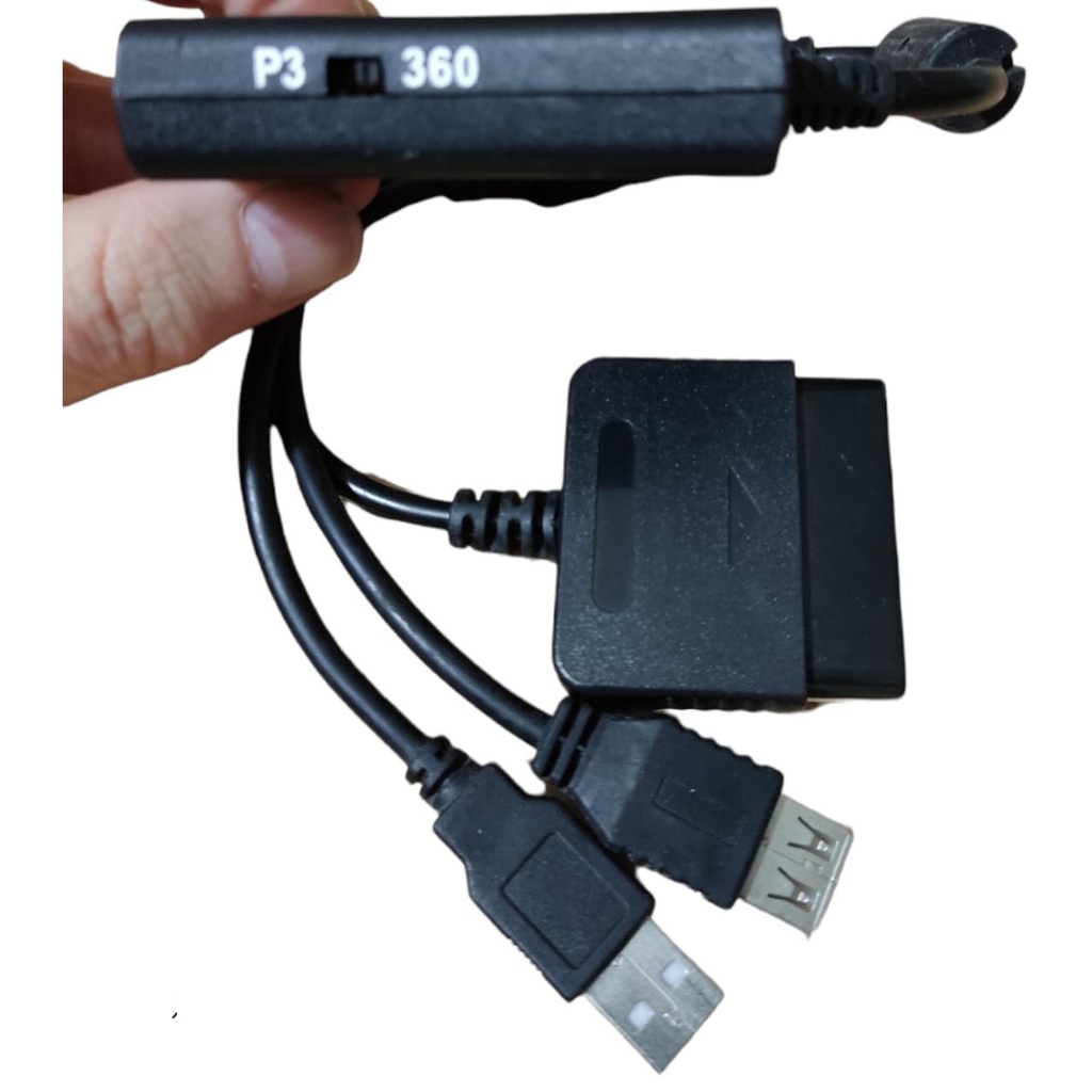 Adaptador Controle Ps1 / Ps2 No Xbox 360 e Ps3