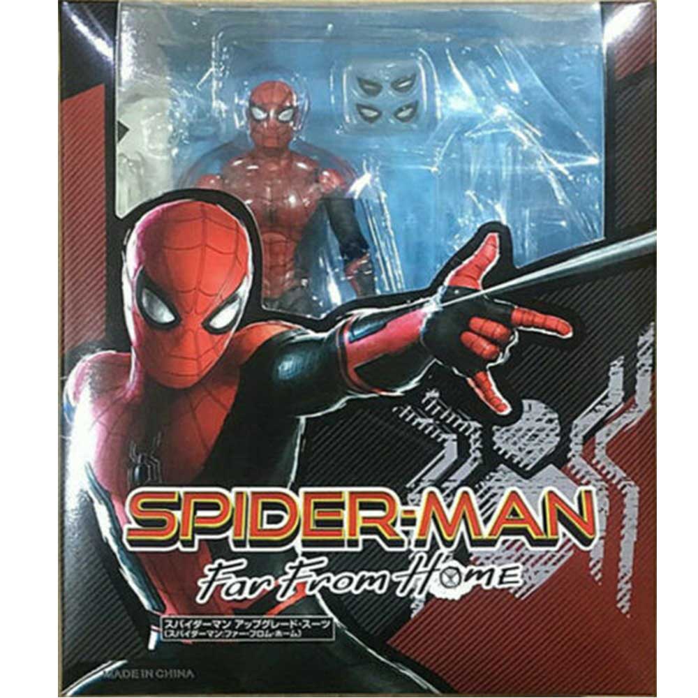 Avengers Spiderman Far from Home Upgrade Suit Ver. Action Figure Toys Gift  14cm | Shopee Brasil