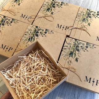 Caixa de MDF Personalizada Folhagem ou Floral para Presente Casamento, Aniversário etc em Oferta na Shopee