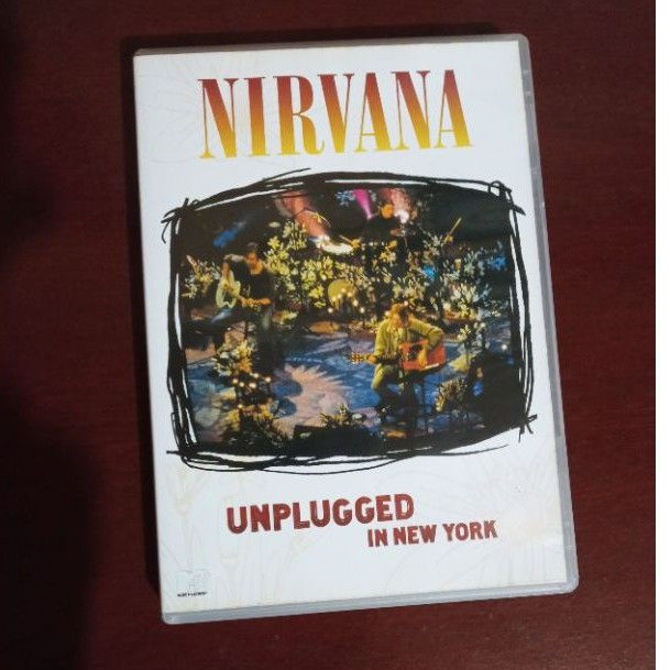 NIRVANA DVD Unplugged in New York MTV Original - NOVO Kurt Cobain ...