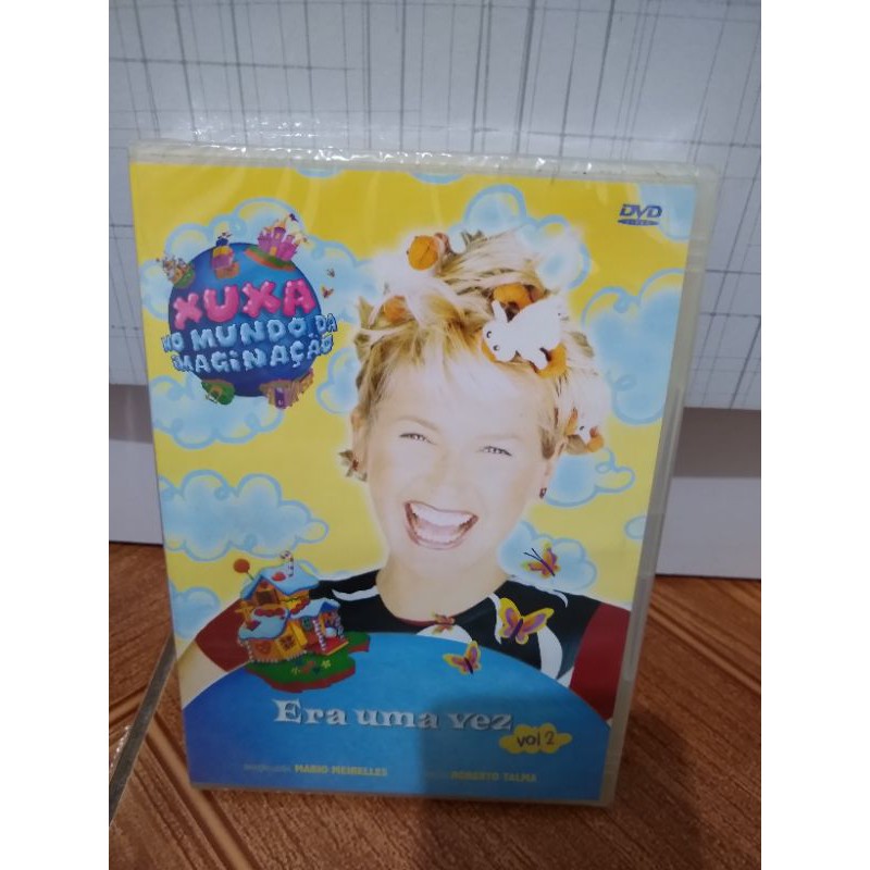 Dvd - Xuxa No Mundo da Imaginação - Era Uma Vez - Volume 2 - Original Novo Lacrado