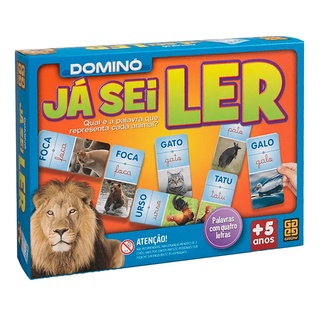 Jogo Dominó Já Sei Ler