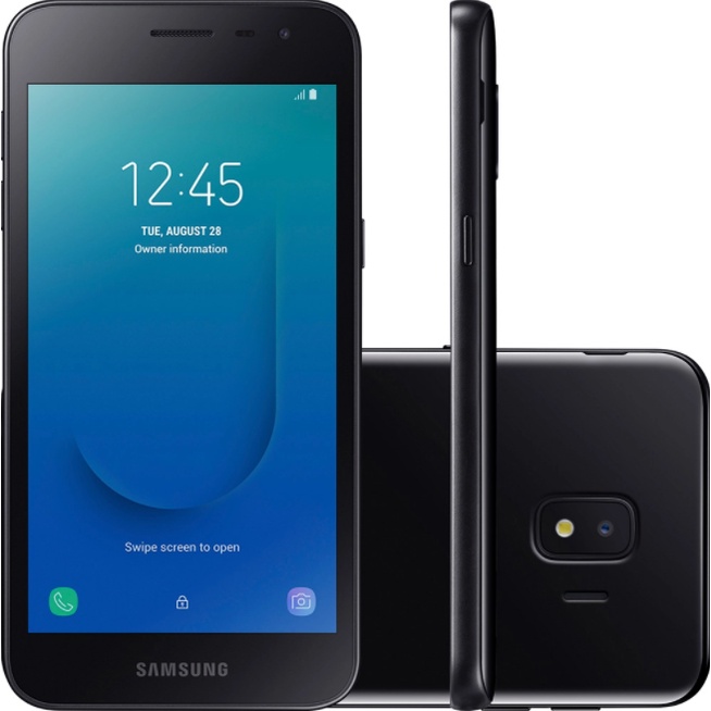 Smartphone Samsung Galaxy J2 Core 16GB Dual Chip Android 8.1 Tela 5" Quad-Core 1.4GHz 4G - Exposição