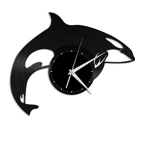 Baleia Orca - Relógio Disco De Vinil Decoração