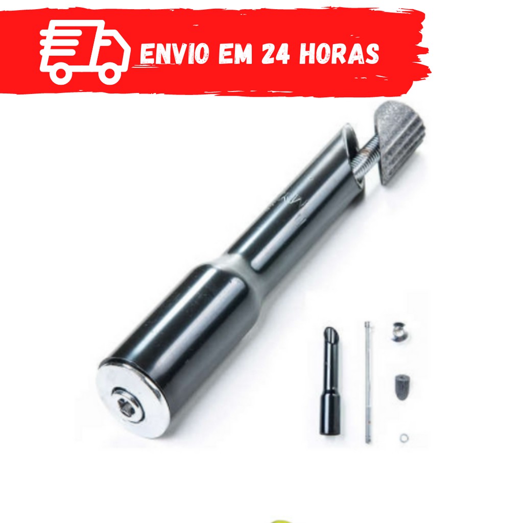 Adaptador de Mesa Canote Suporte De Guidão 21.1mm Standard Em Aço Preto