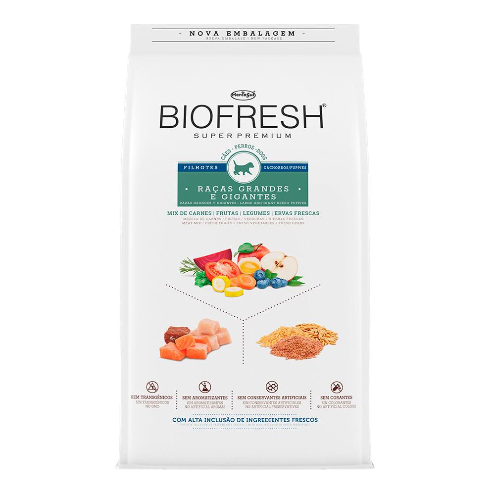 Racao Caes Biofresh  Filhotes Raças Grandes E Gigantes 15kg em Oferta na Shopee