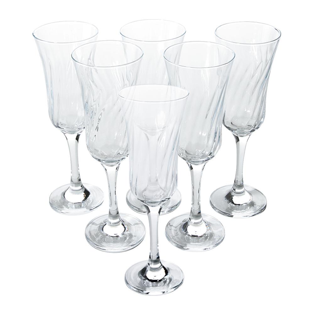 Conjunto 6 Taças para Champanhe 195ml Nadir Lírio - Home & Living