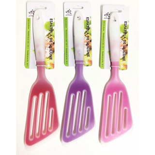 Espátula De Silicone Utensílios Para Cozinha Rosa Lilás em Oferta na Shopee