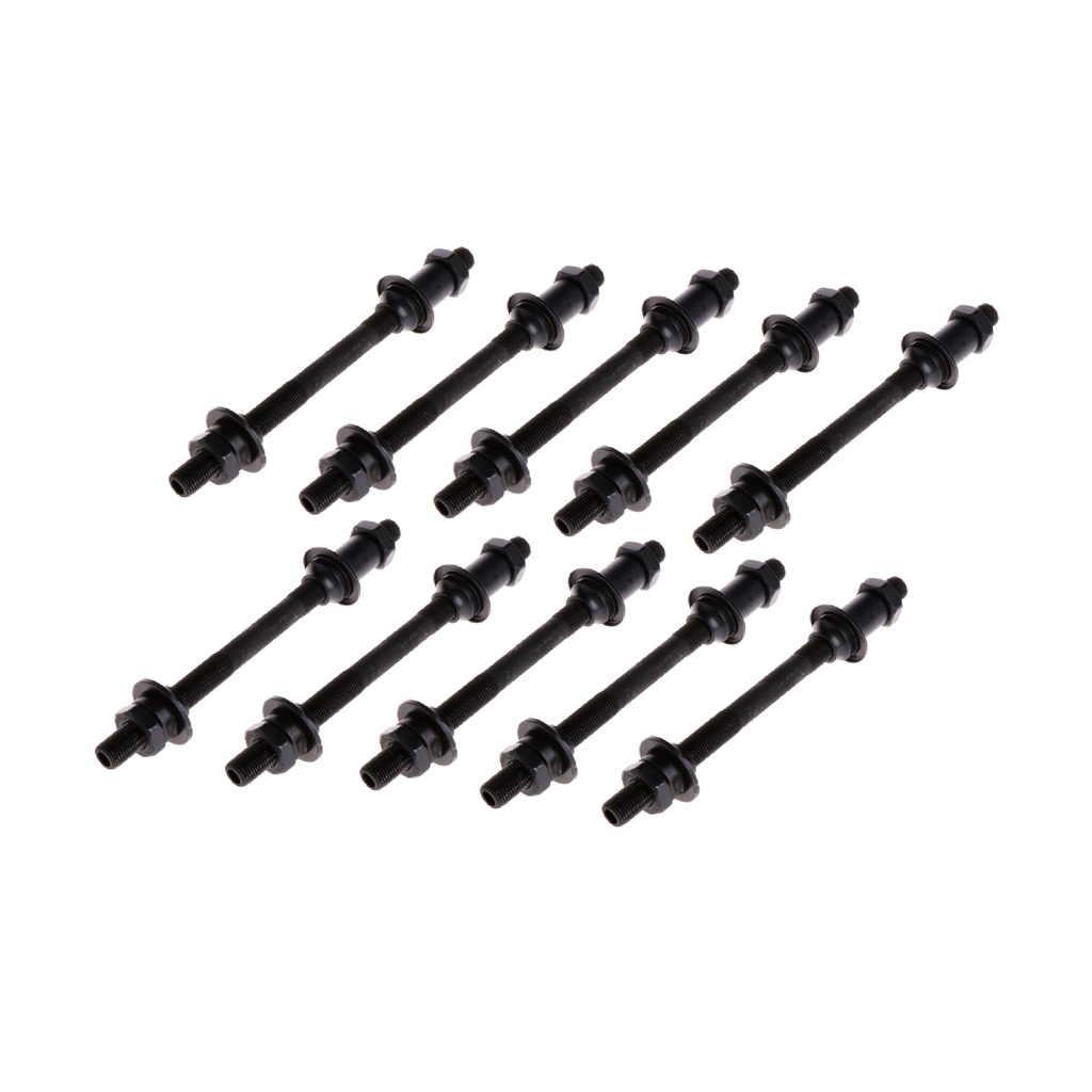 Eixo Traseiro Furado 145mm 10 Unidades Para cubo c/ Blocagem