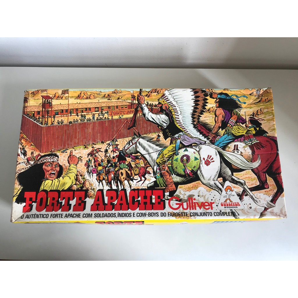 Forte Apache em Madeira Gulliver Anos 80 | Shopee Brasil