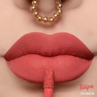 Batom Liquido Matte Tulipa Divamor