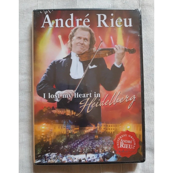 DVD André Rieu - I Lost My Heart In Heidelberg - Lacrado !!