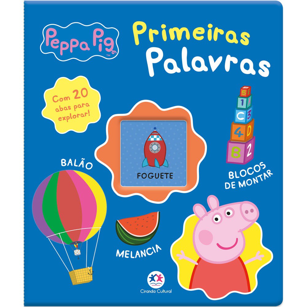 Livro - Peppa Pig - Primeiras palavras - Ciranda Cultural - Books & Magazines