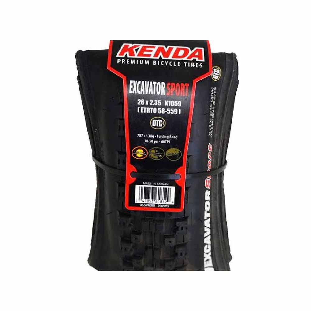 Pneu 26 X 2.35 Kenda Excavator Sport Kevlar Sem Arame Unid Shopee Brasil