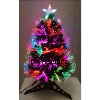 Árvore De Natal Fibra Ótica Super Led Colorida 60cm Bivolt | Shopee Brasil