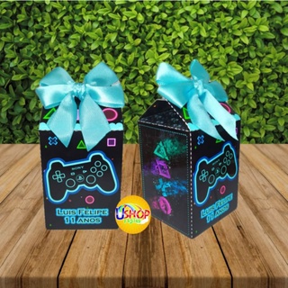 Caixa Milk Videogame C/10 unidades { Ushop Festas}.
