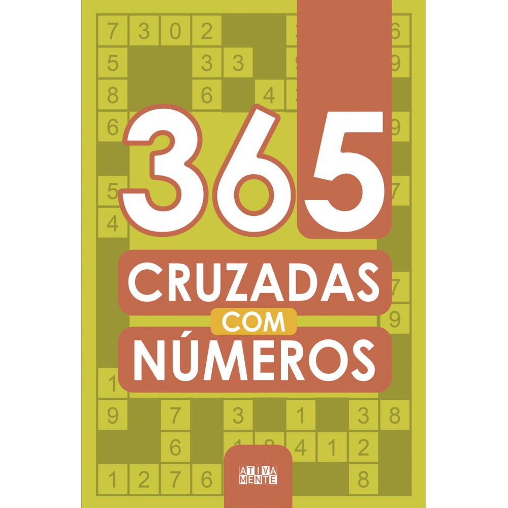 Livro - 365 cruzadas com números - Capa comum - Ativamente em Oferta na Shopee