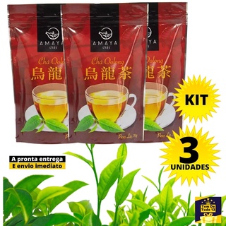 Chá Oolong Amaya 70g Kit 3 Unidades