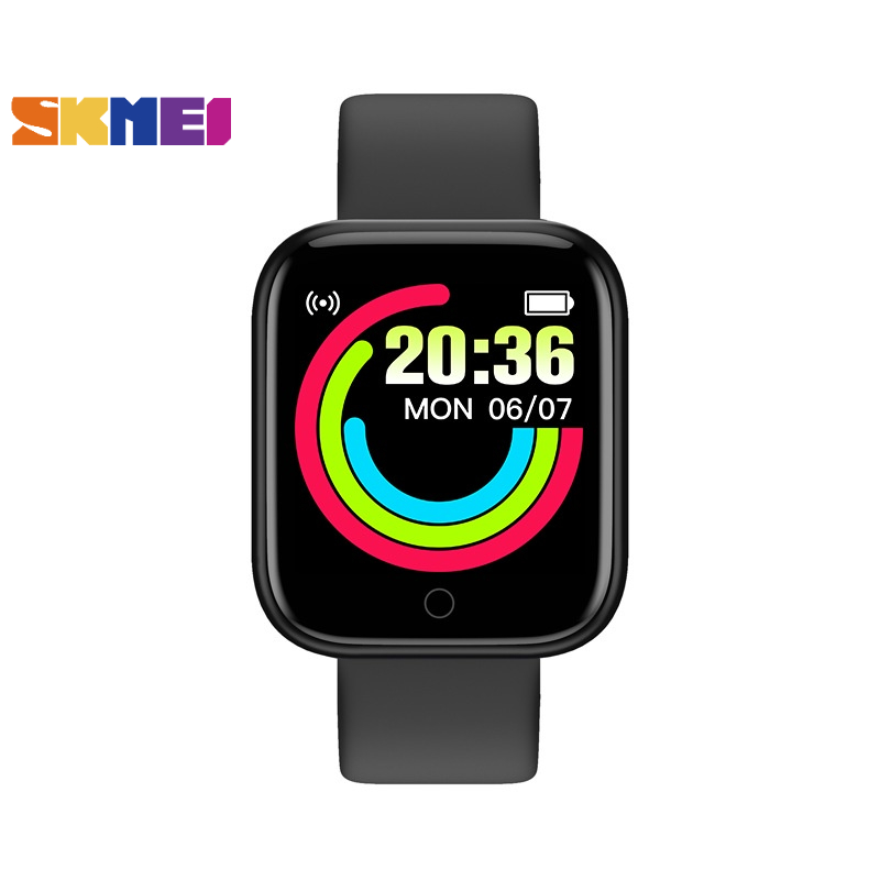 SKMEI Smart Watch Bluetooth com Monitor Fitness/Monitor de Pressão Arterial/Frequência Cardíaca Masculino Relógio Inteligente