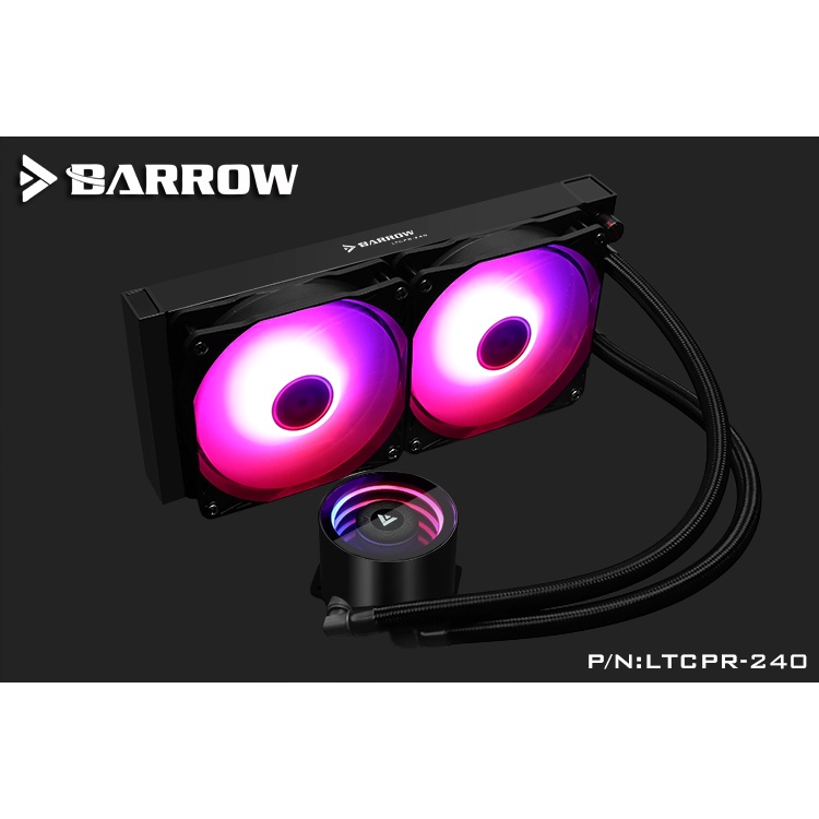 ' Water Cooler Kit Barrow LTCPR-240 CPU Integrated Radiator 240mm, Desktop Computer Integrated