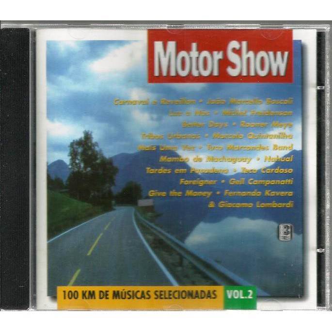 1011 Mcd- Cd Original 1997- Motor Show- 100 Km De Músicas Selecionadas- Volume  2- Coletânea Produzida Por Corciolli