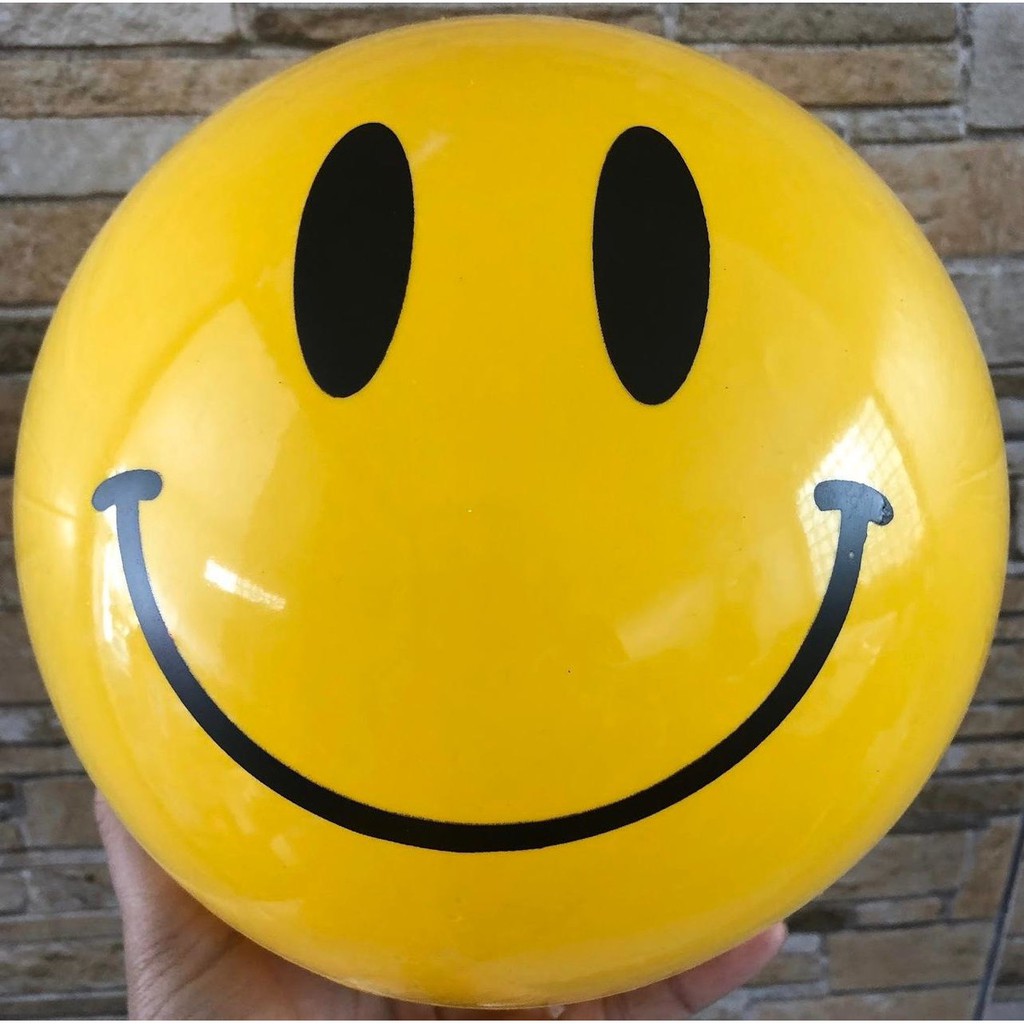 Kit 30 Bolas De Vinil Smile 21cm