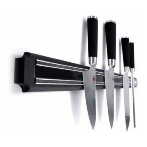 Barra Magnética Imã Suporte Facas Ferramentas Cozinha 33cm