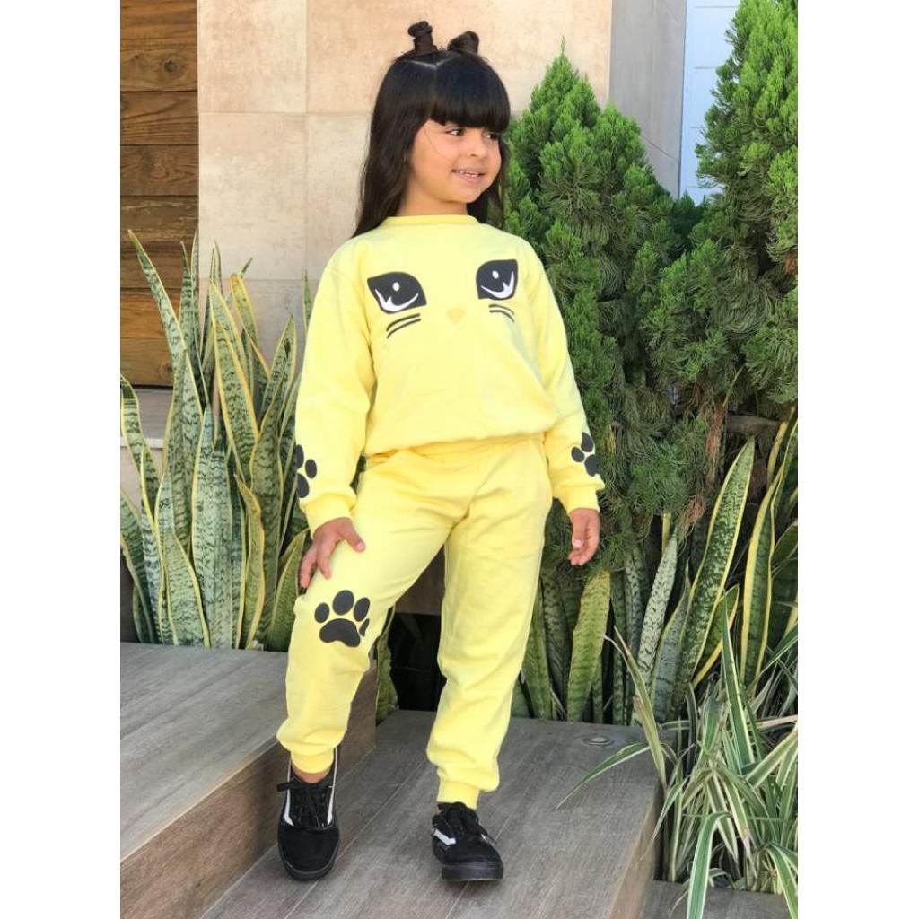 Conjunto de Moletom Infantil Flanelado Conjunto Calça e Blusa Infantil Moletom Conjunto de Inverno Infantil