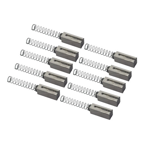 10 Carvão Escova P/ Motor Fdm Maquina Costura Singer Elgin