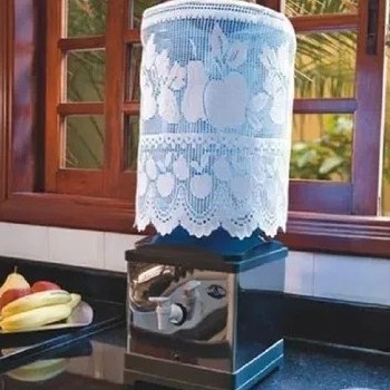 OFERTA Capa Para Galão De Água Romance Renda Galão De 20 Litros Qualidade L87 x xA38cm