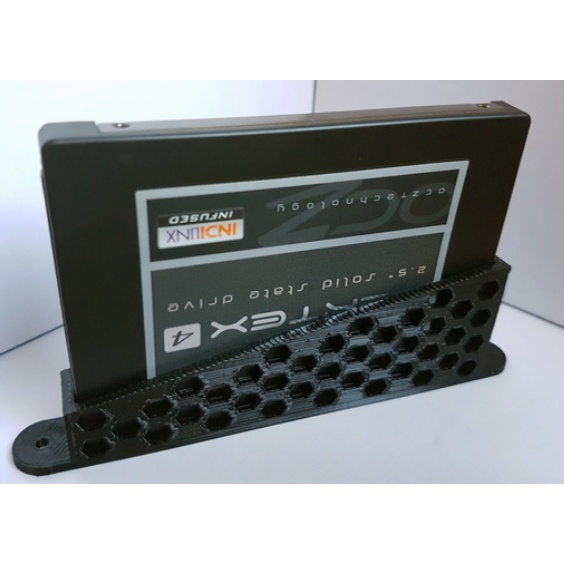 Suporte para SSD ou HD 2.5" Vertical p/ RIG de Mineração