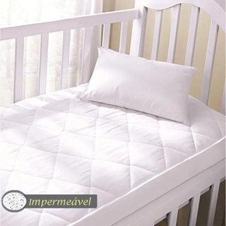 Capa Protetora Colchao Impermeavel  Para Berço 2 Peças Matelado em Oferta na Shopee