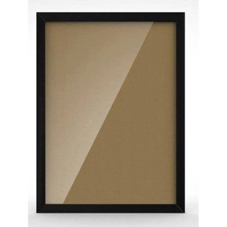 1 moldura A4 30x21 (PRETA) com acetato em Oferta na Shopee