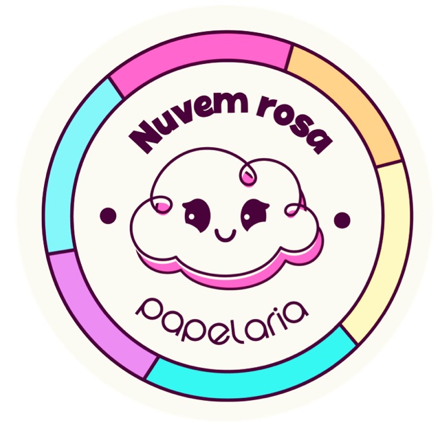 Papelaria Nuvem Rosa
