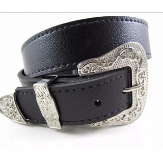 Cinto Feminino Plus Size Com 1,40Cm Country Preto