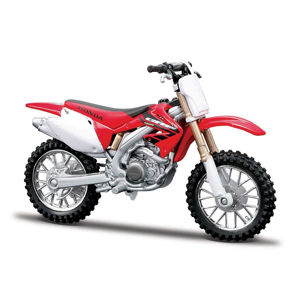 Bburago 1 : 18 Honda CRF450R Veículos Fundidos Estáticos Die Cast Colecionáveis Modelo De Motocicleta Brinquedos