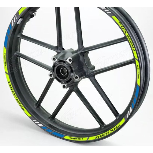 Friso Adesivo Refletivo M10 Roda Moto Triumph Tiger 800 Xrx