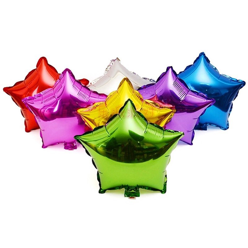 Balão Estrela Metalizado 18 Polegadas 45cm