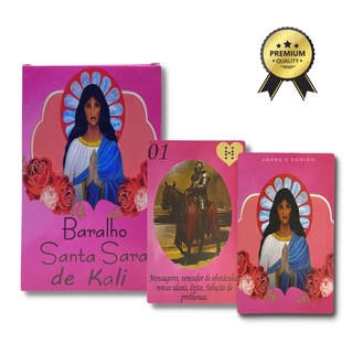 Baralho Tarot Santa Sara De Kali 36 Cartas Para Iniciantes Com Cartas Interpretativas