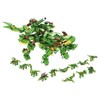 Blocos de Montar Cubic 25 em 1 Dinossauro 577 Peças Multikids - BR1615