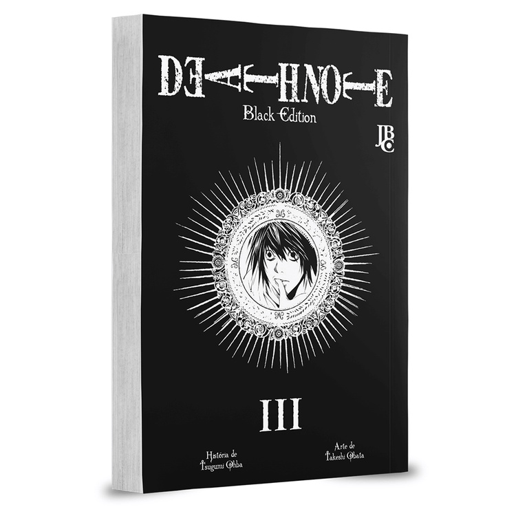 Mangá - Death Note - Black Edition - 03 - Novo/Lacrado