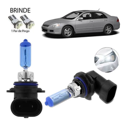 Lampada Super Branca Farol Baixo / Milha 8500k Honda Accord