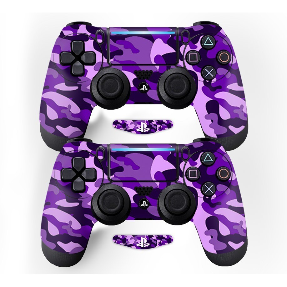 Controle PS4 Customizado Roxo Lava