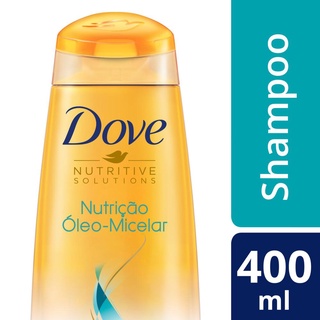 Shampoo Dove Nutritive Solutions Nutrição Óleo-Micelar com 400ml