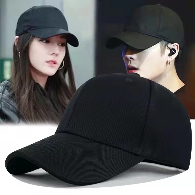 Boné Liso de Algodão Tecido Aba Curva Você Escolhe a Cor