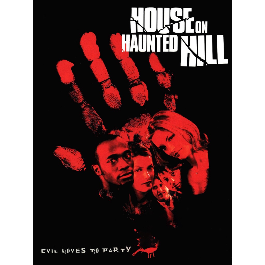 A Casa da Colina (1999) (House on Haunted Hill) Geoffrey Rush e Famke Janssen