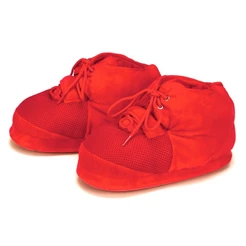 Pantufa 3D Tênis de Basquete Sneaker Net Vermelho Solado Borracha Antiderrapante Importway IWP3DBVM
