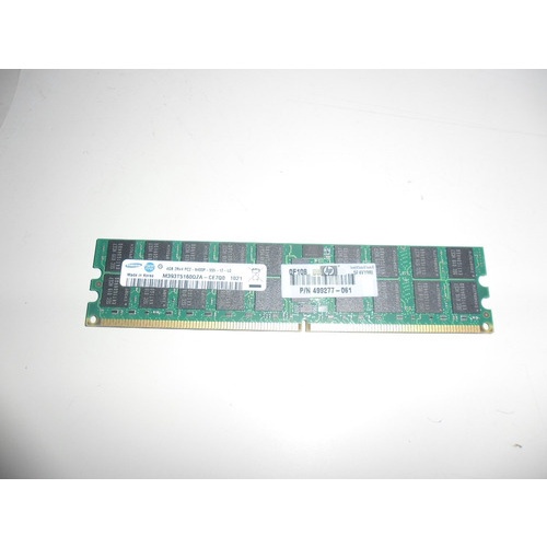 RAM Serveur HP 4GB DDR2 – PC2-5300F – Entièrement Tamponnée – 466436-061 – Occasion